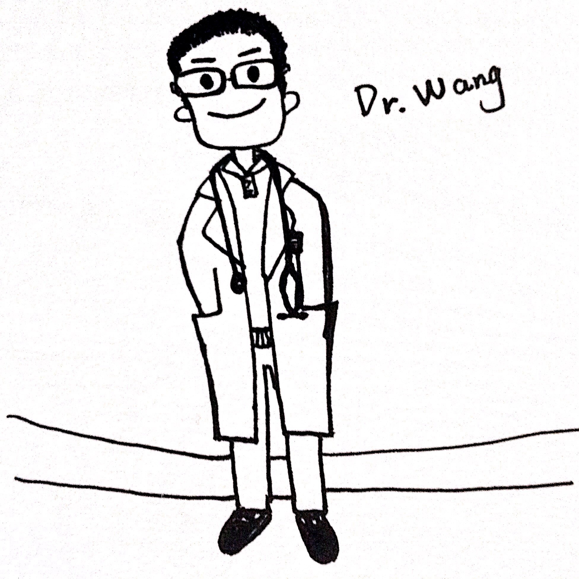 介绍我的主治医生给你们好么？好的！，，，他是Dr.Wang，这大夫用药，挺狠的，这大夫的医德，挺靠谱 ... .. ...
