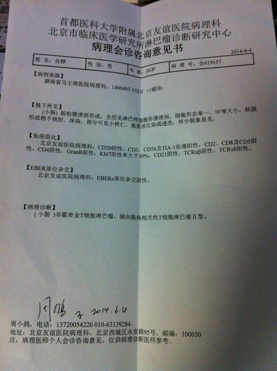 病理报告