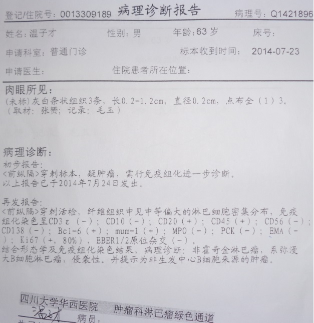 病理报告
