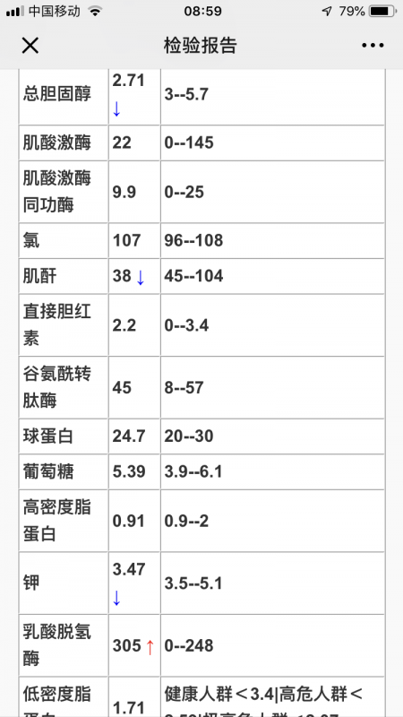 肝功能最近一次