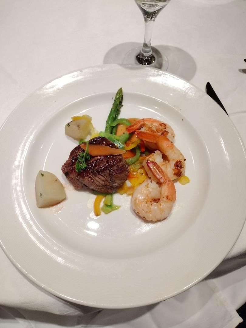 公主号的食物健康简单而美味