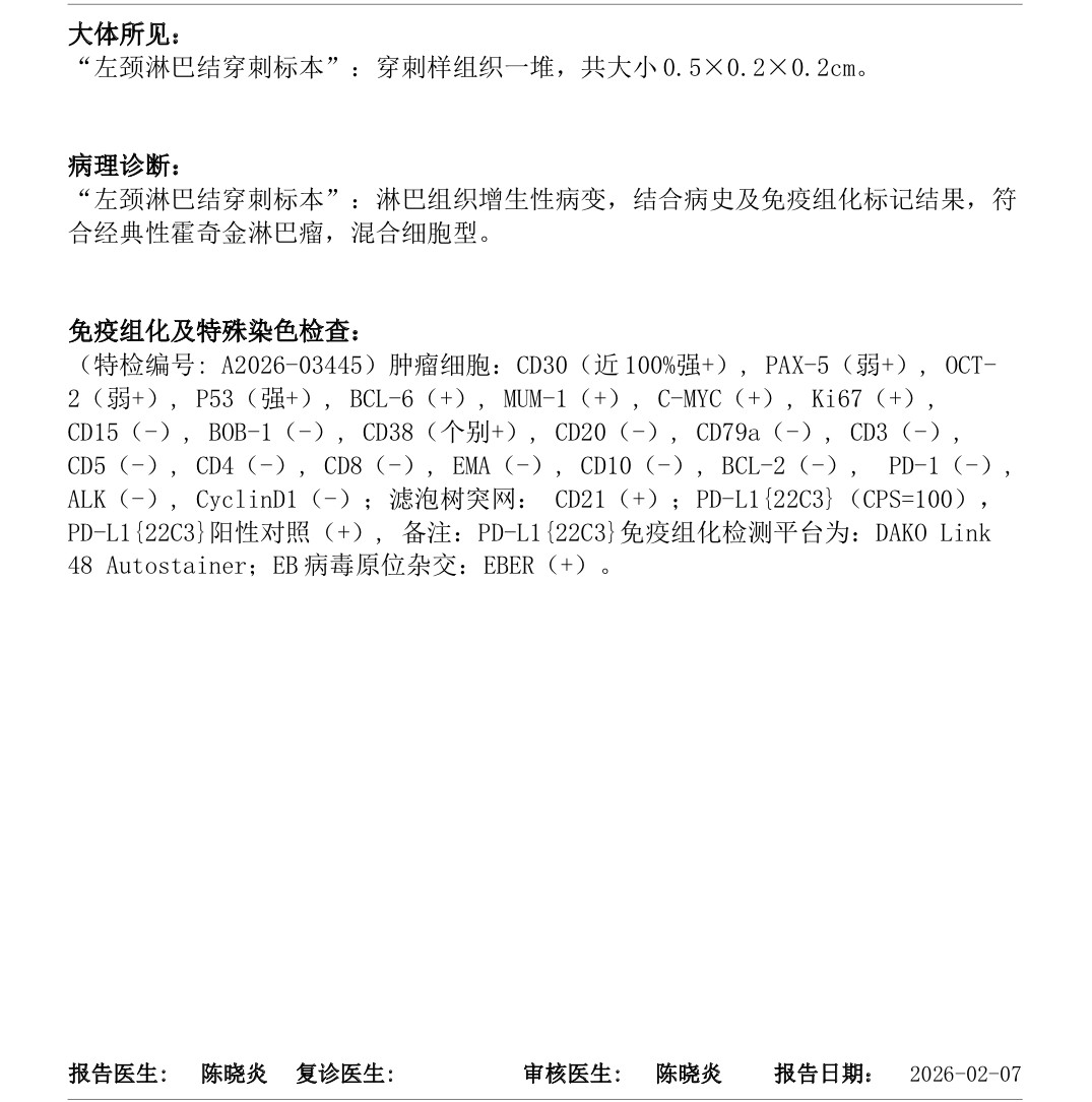 病理报告